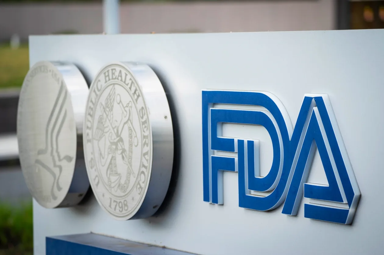 Enseigne de la FDA, l'agence américaine des médicaments